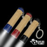 Llavero linterna de bambú colores personalizado