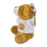 Llavero osito de peluche para sublimación vista lateral